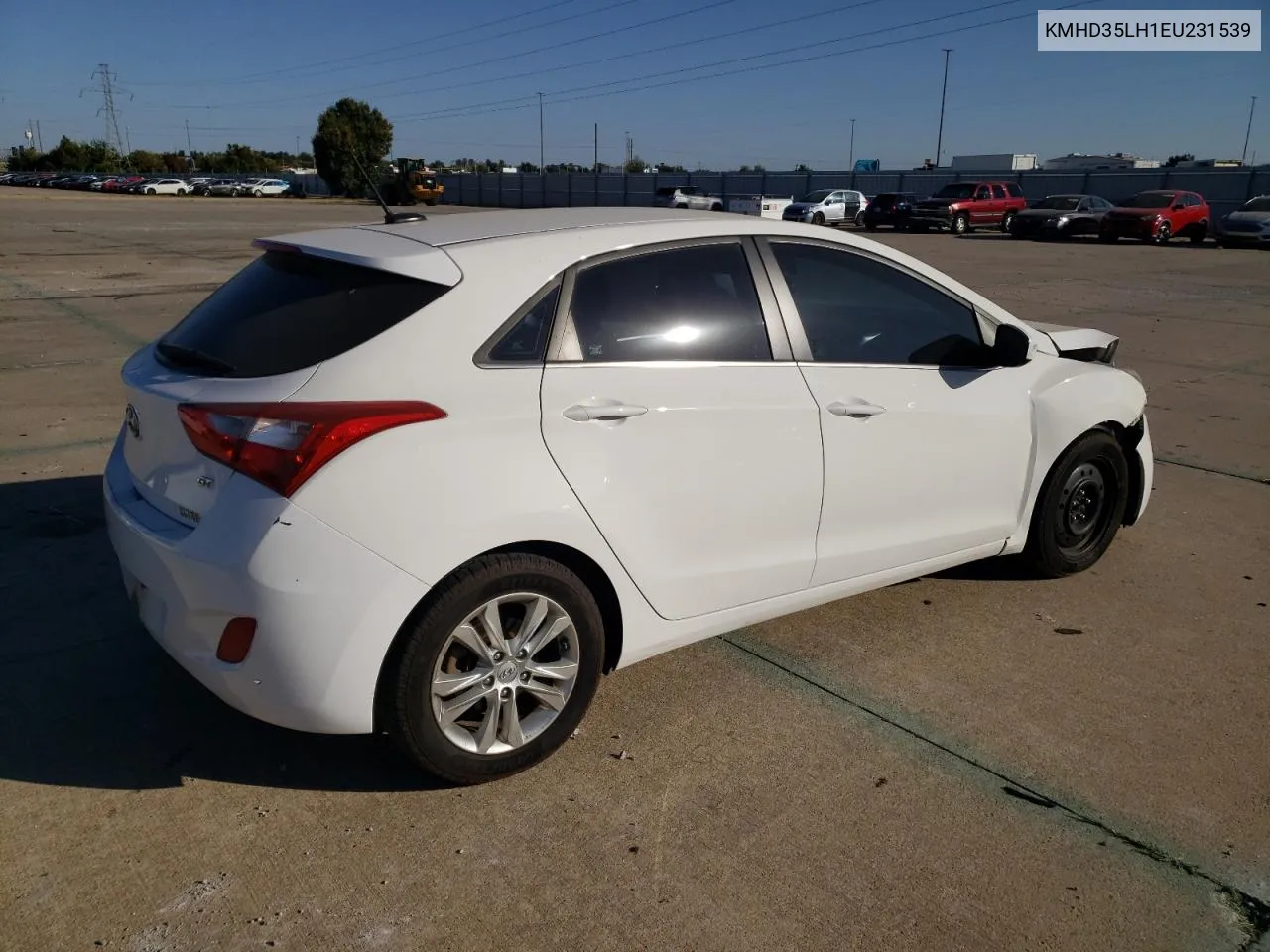 2014 Hyundai Elantra Gt VIN: KMHD35LH1EU231539 Lot: 77406674