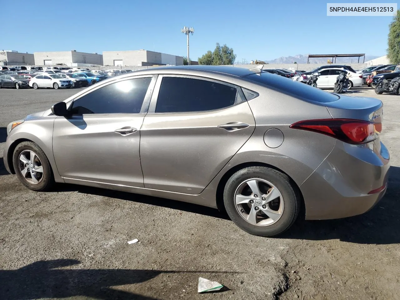 2014 Hyundai Elantra Se VIN: 5NPDH4AE4EH512513 Lot: 77642694