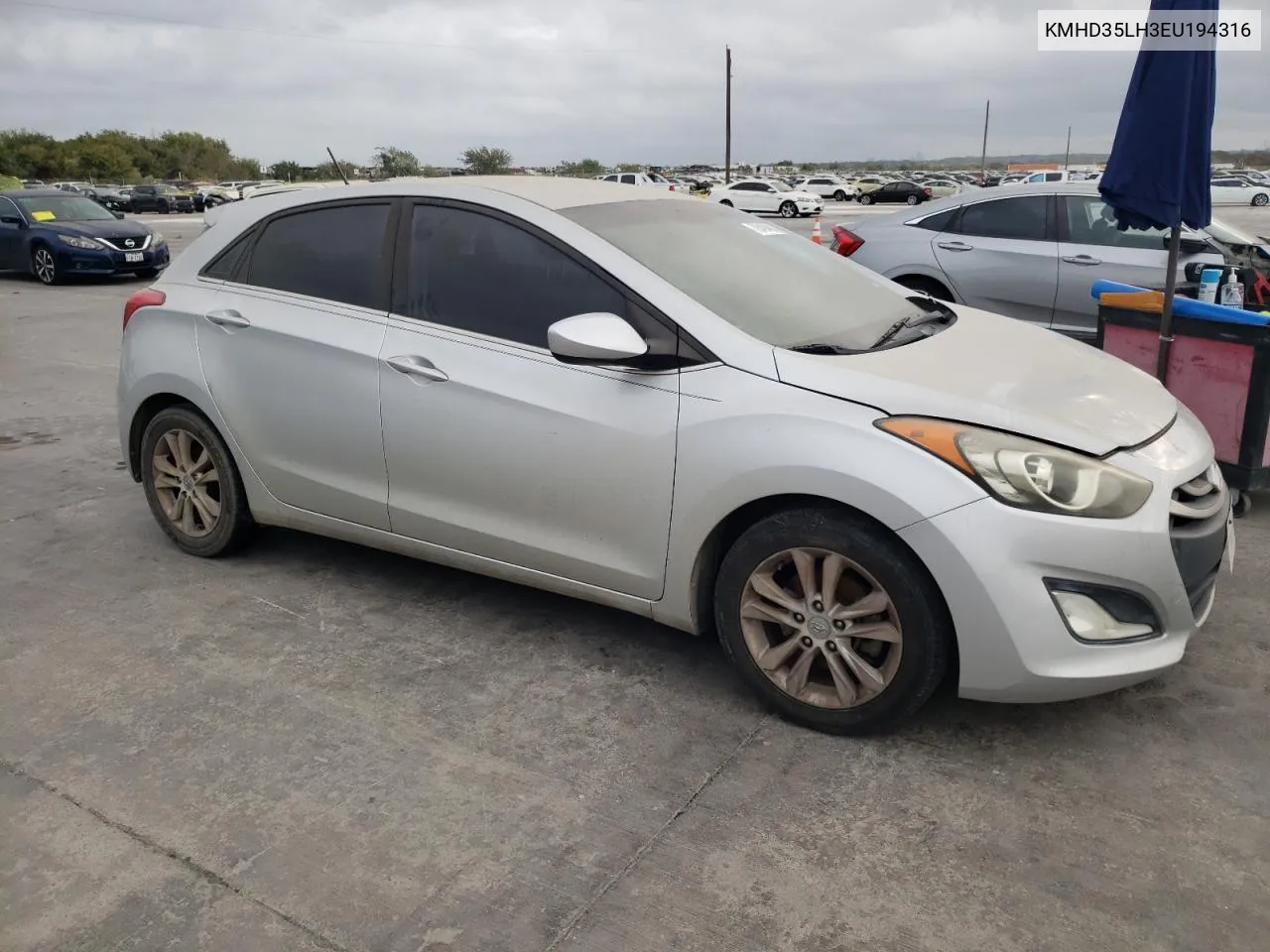 2014 Hyundai Elantra Gt VIN: KMHD35LH3EU194316 Lot: 78494814