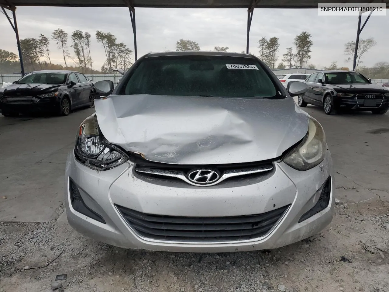 2014 Hyundai Elantra Se VIN: 5NPDH4AE0EH506210 Lot: 78657634