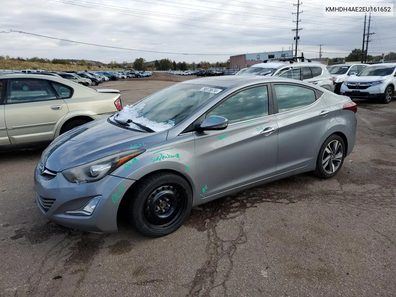 2014 Hyundai Elantra Se VIN: KMHDH4AE2EU161652 Lot: 79073674