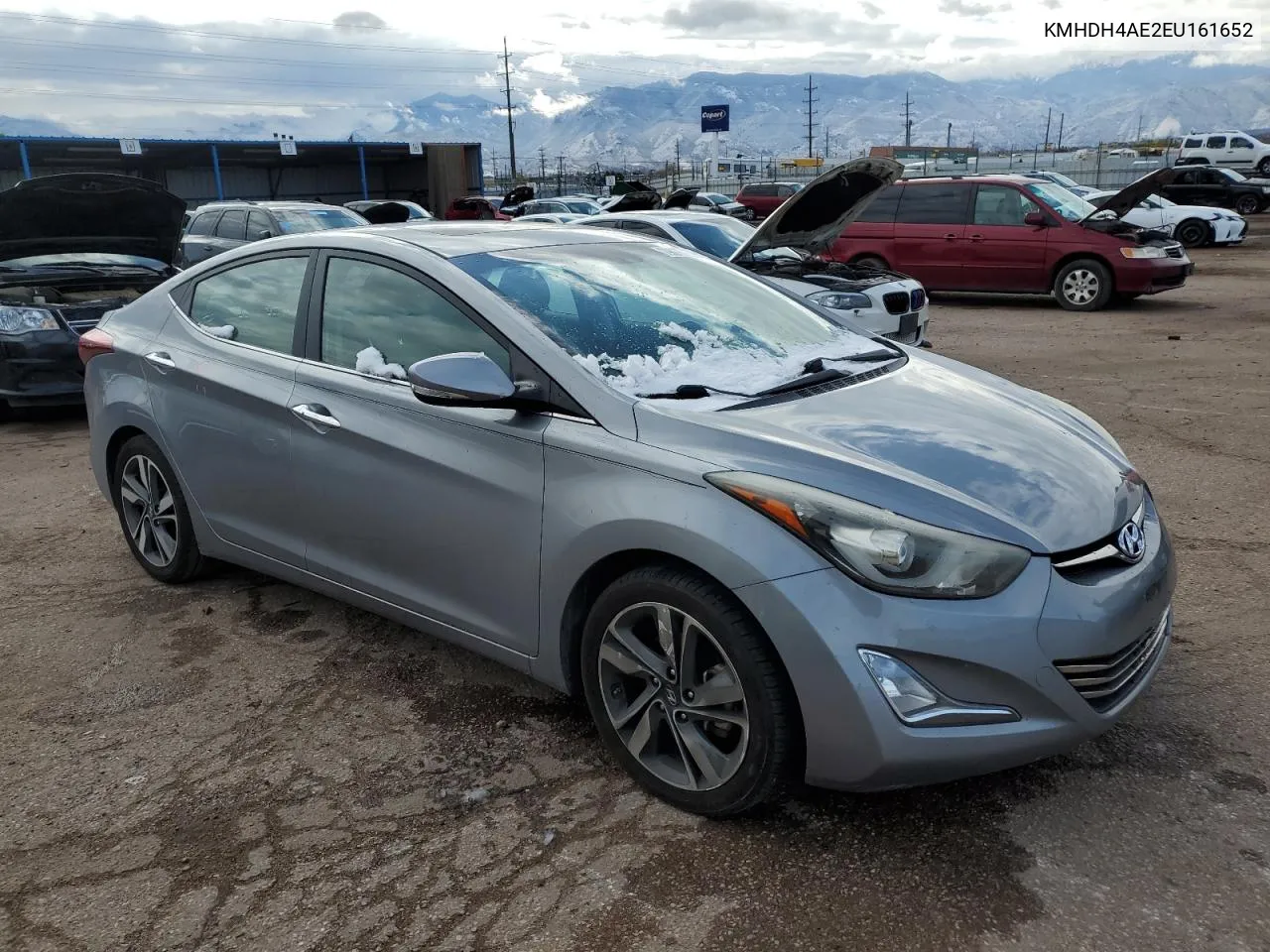 2014 Hyundai Elantra Se VIN: KMHDH4AE2EU161652 Lot: 79073674