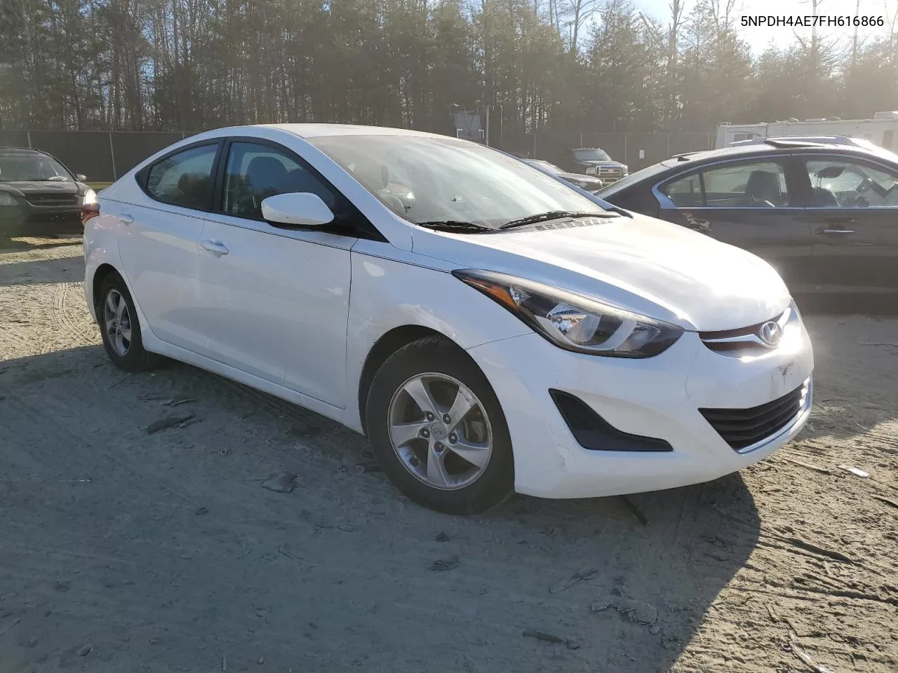 2015 Hyundai Elantra Se VIN: 5NPDH4AE7FH616866 Lot: 39941484