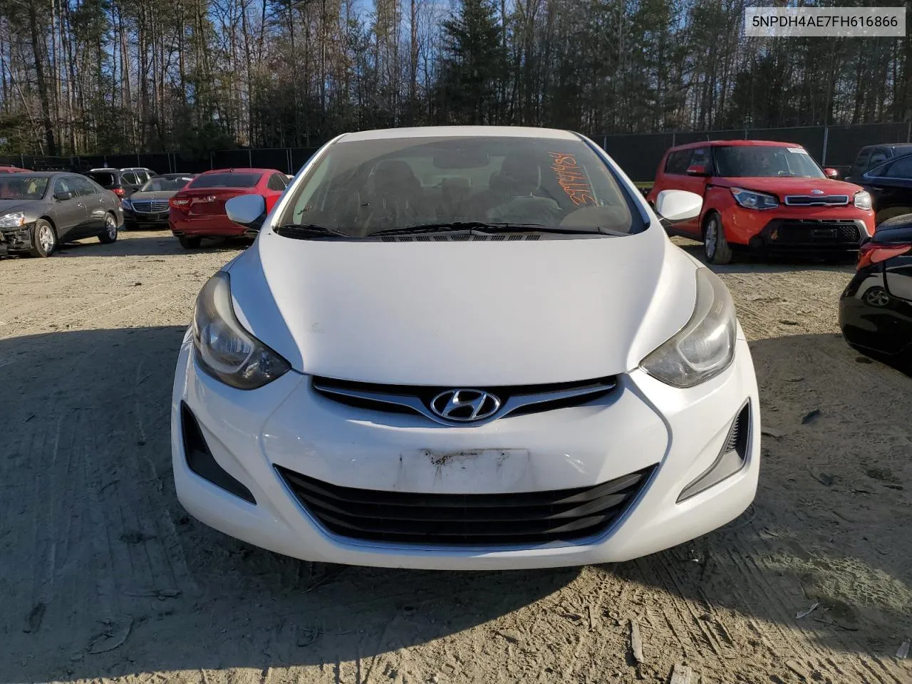 2015 Hyundai Elantra Se VIN: 5NPDH4AE7FH616866 Lot: 39941484