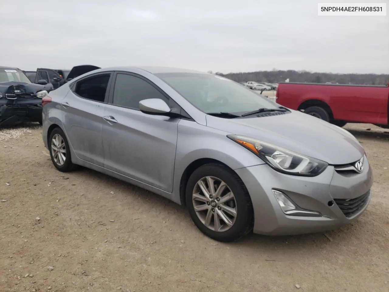 2015 Hyundai Elantra Se VIN: 5NPDH4AE2FH608531 Lot: 45311404