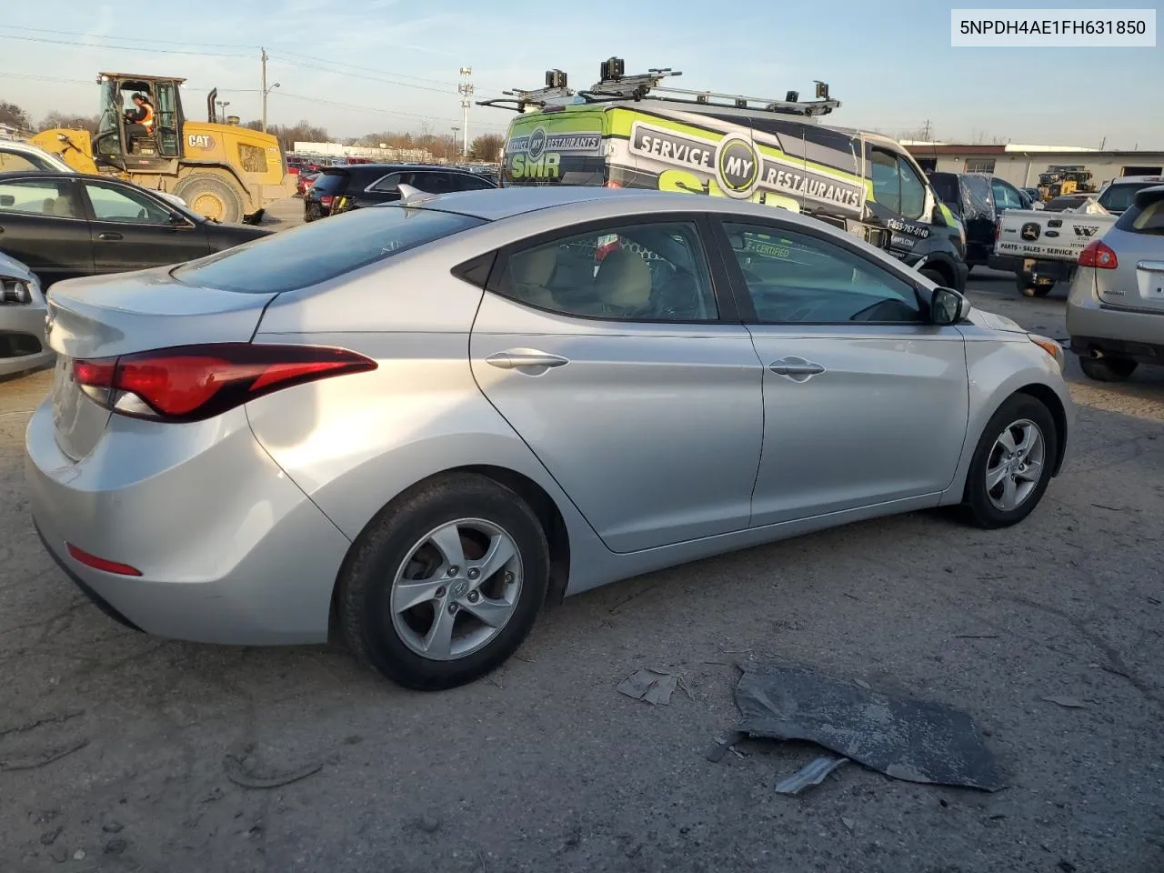 2015 Hyundai Elantra Se VIN: 5NPDH4AE1FH631850 Lot: 46139224