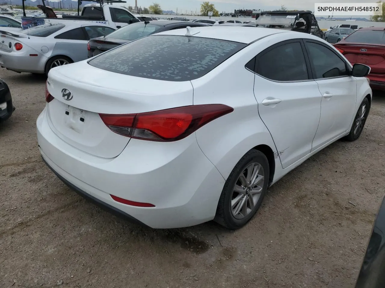 5NPDH4AE4FH548512 2015 Hyundai Elantra Se