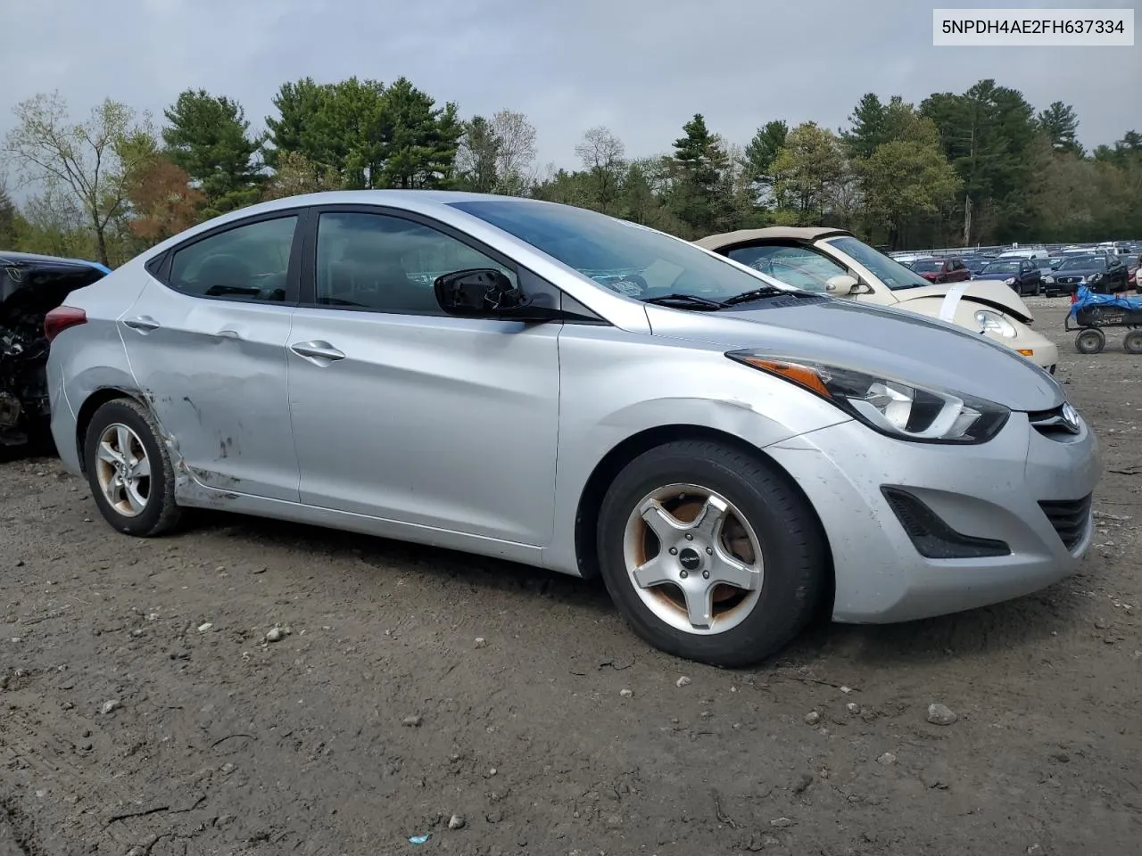 2015 Hyundai Elantra Se VIN: 5NPDH4AE2FH637334 Lot: 52521684