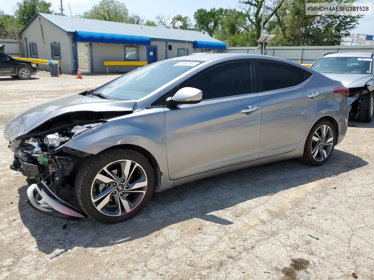 KMHDH4AE3FU381528 2015 Hyundai Elantra Se