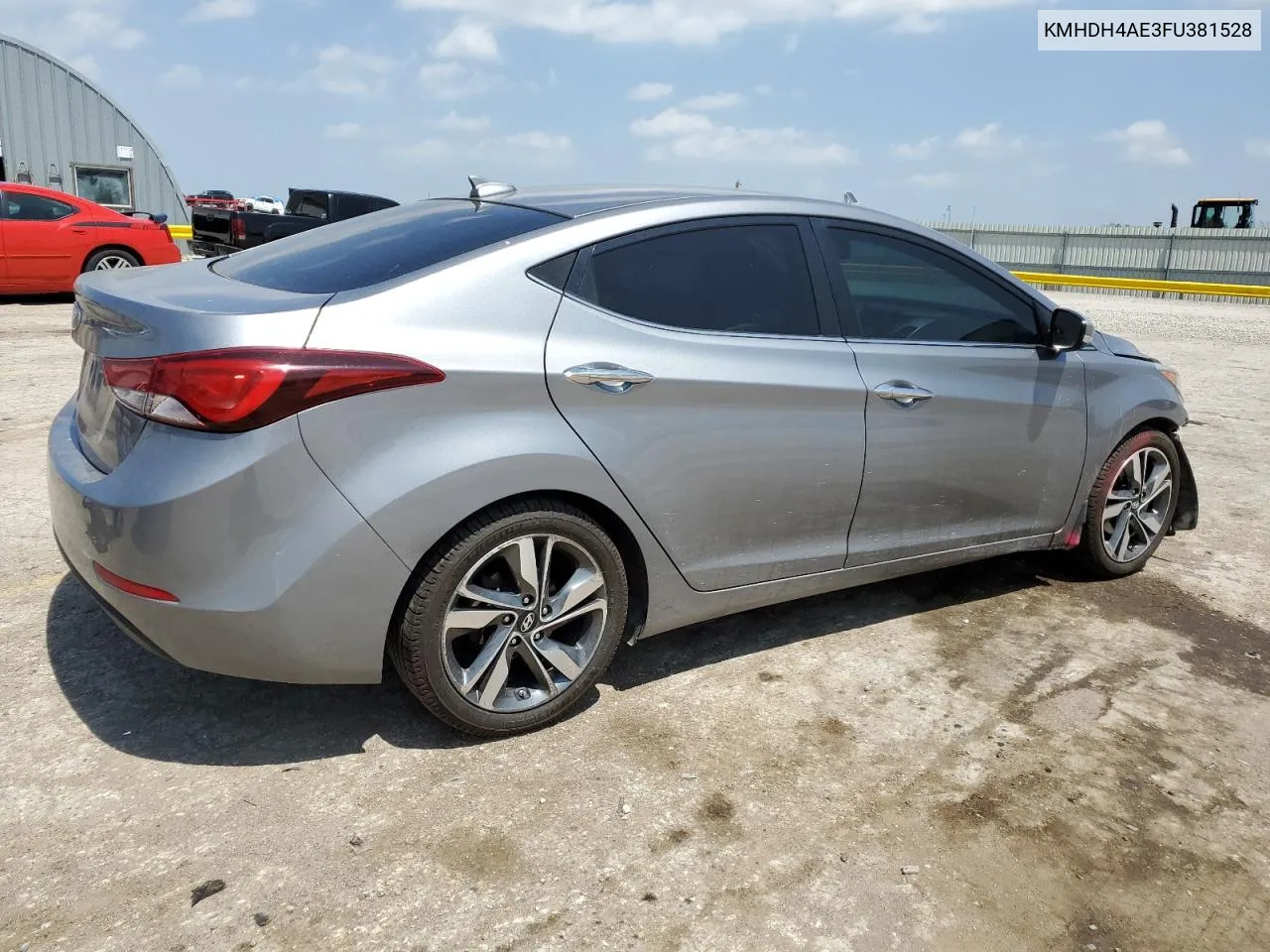 KMHDH4AE3FU381528 2015 Hyundai Elantra Se