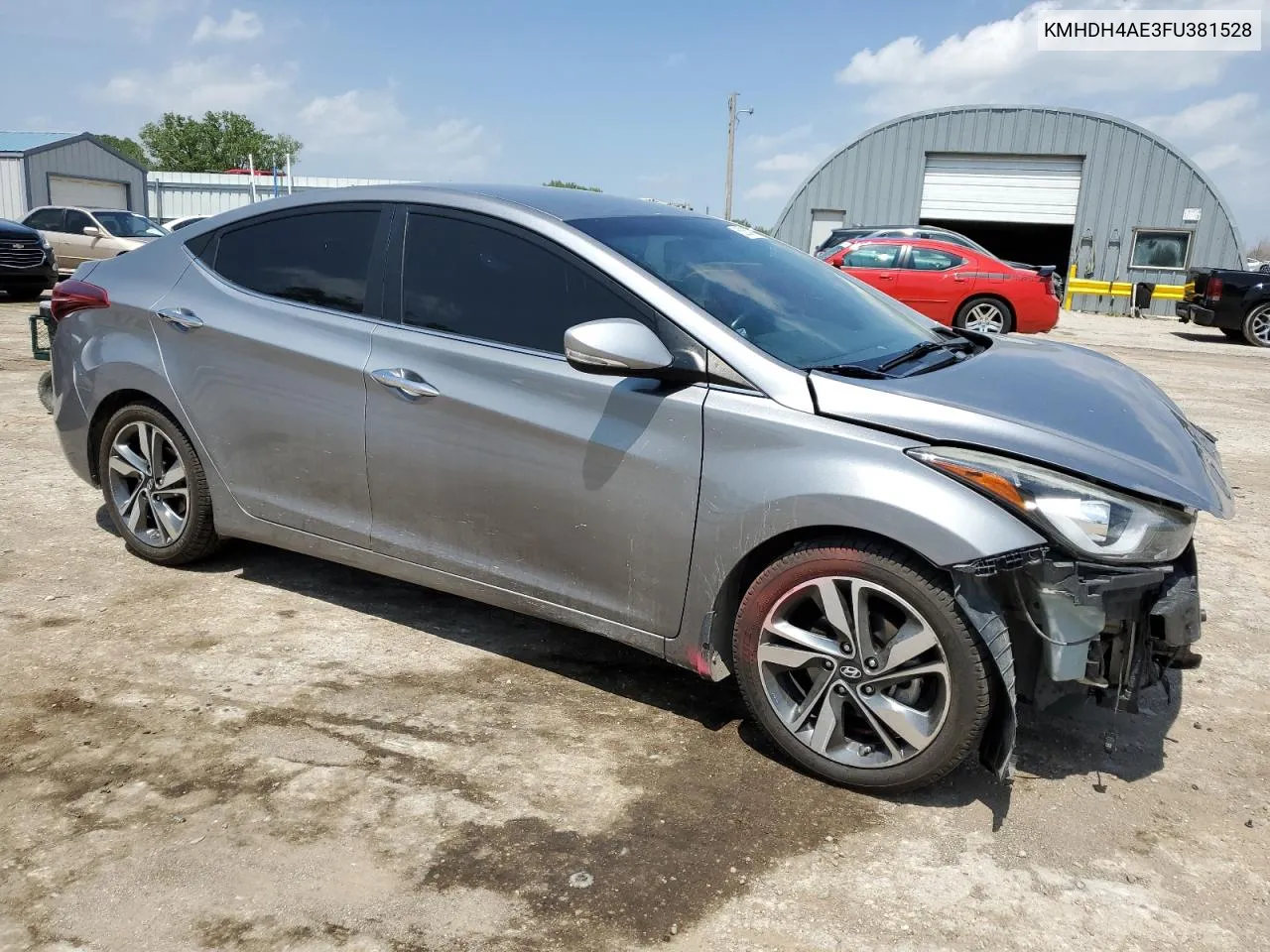 KMHDH4AE3FU381528 2015 Hyundai Elantra Se