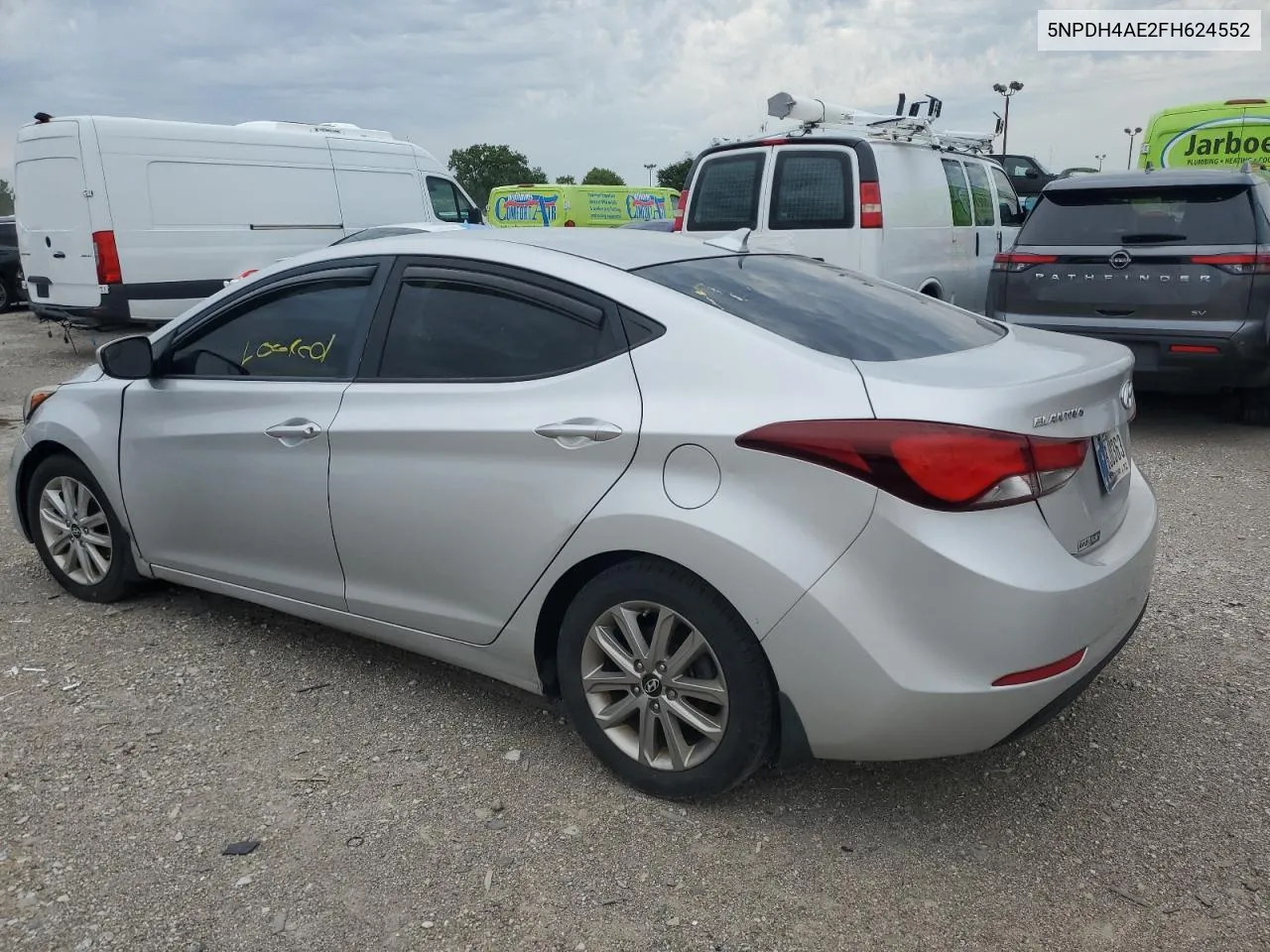 2015 Hyundai Elantra Se VIN: 5NPDH4AE2FH624552 Lot: 60149164