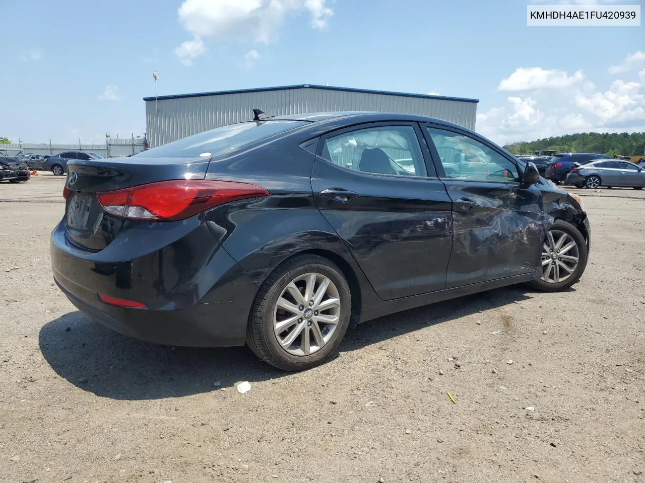 KMHDH4AE1FU420939 2015 Hyundai Elantra Se