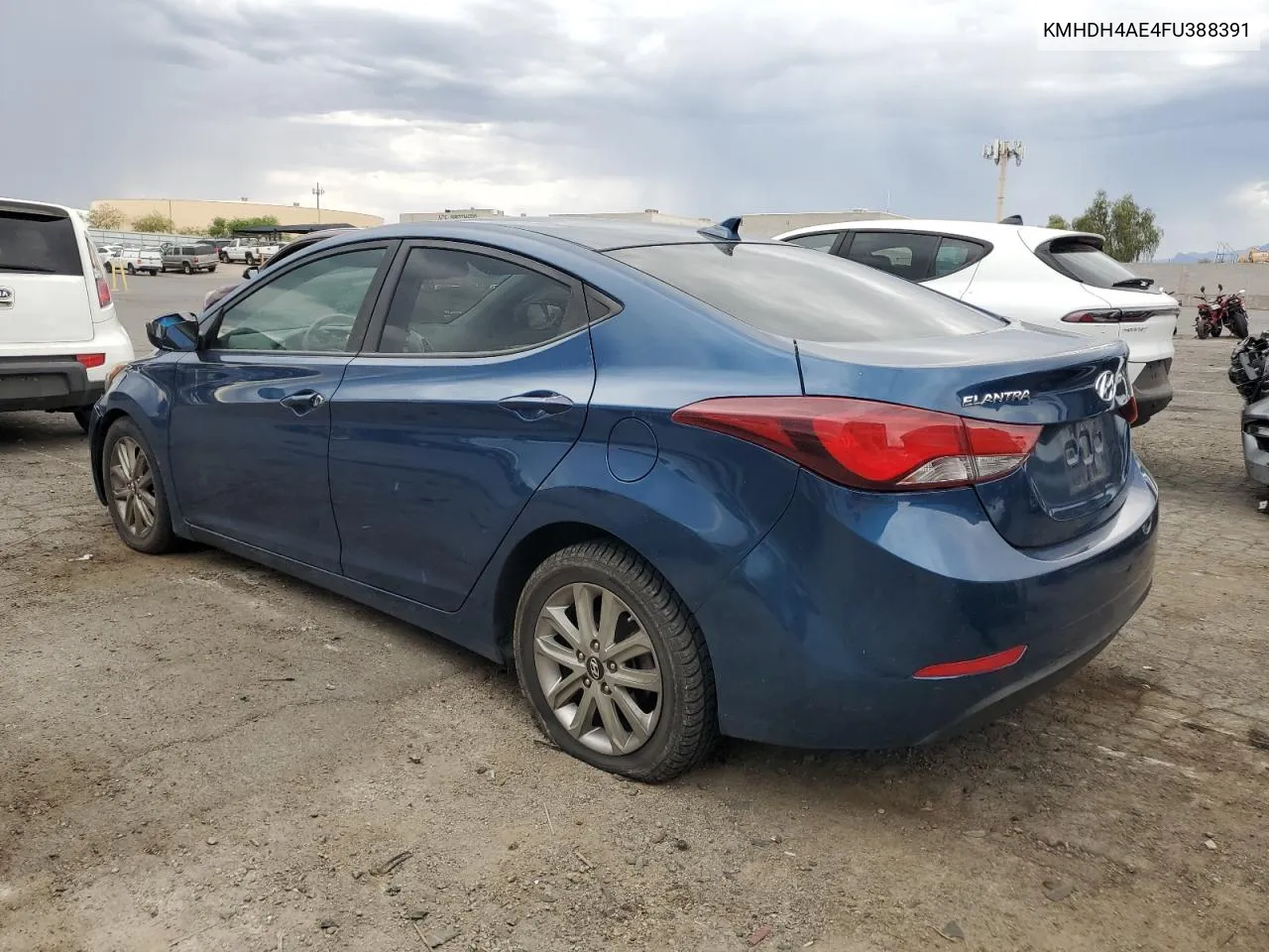 KMHDH4AE4FU388391 2015 Hyundai Elantra Se