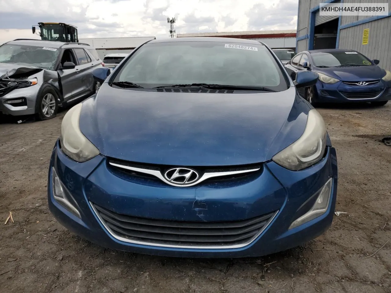 2015 Hyundai Elantra Se VIN: KMHDH4AE4FU388391 Lot: 62048274