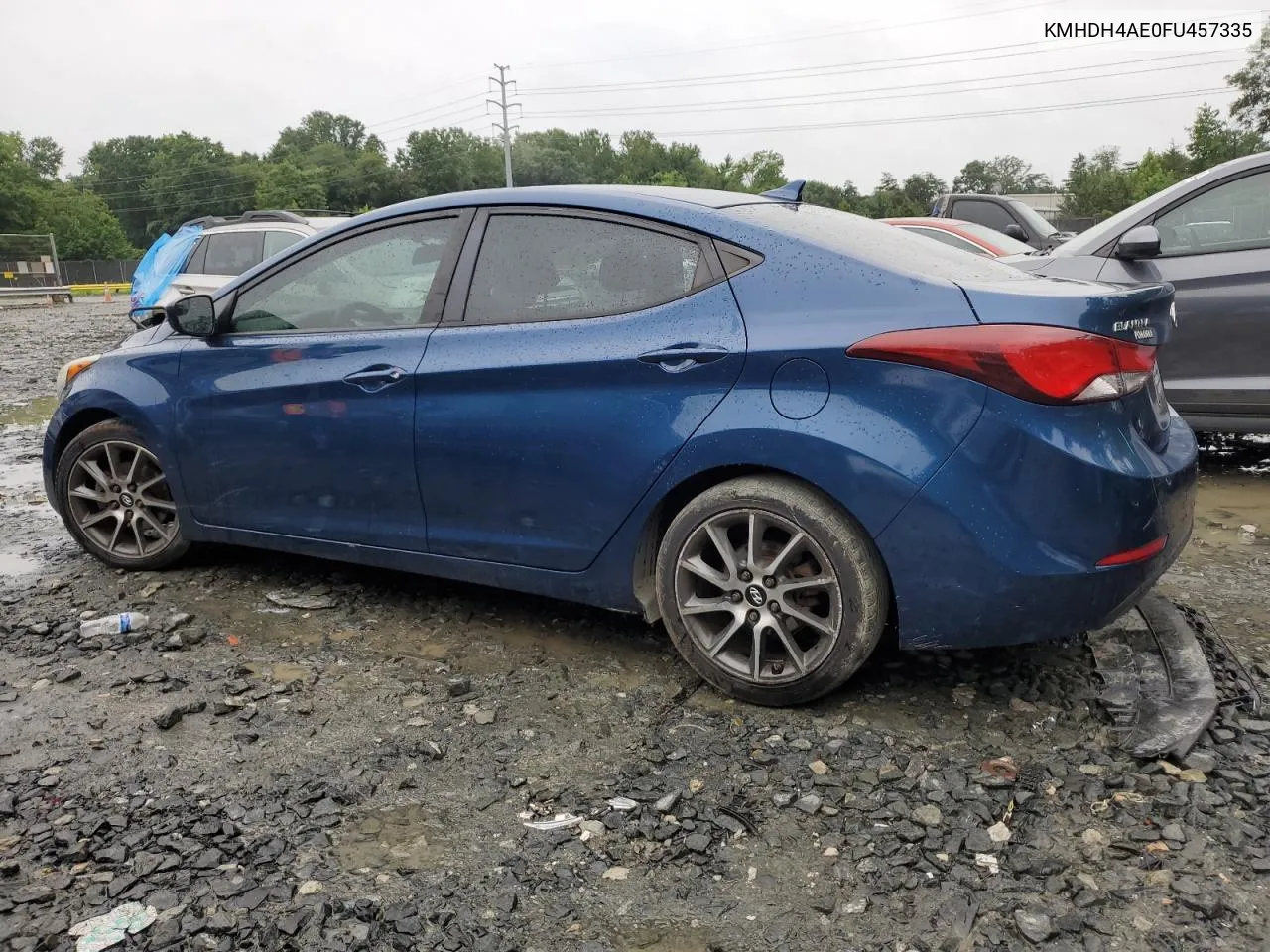 KMHDH4AE0FU457335 2015 Hyundai Elantra Se