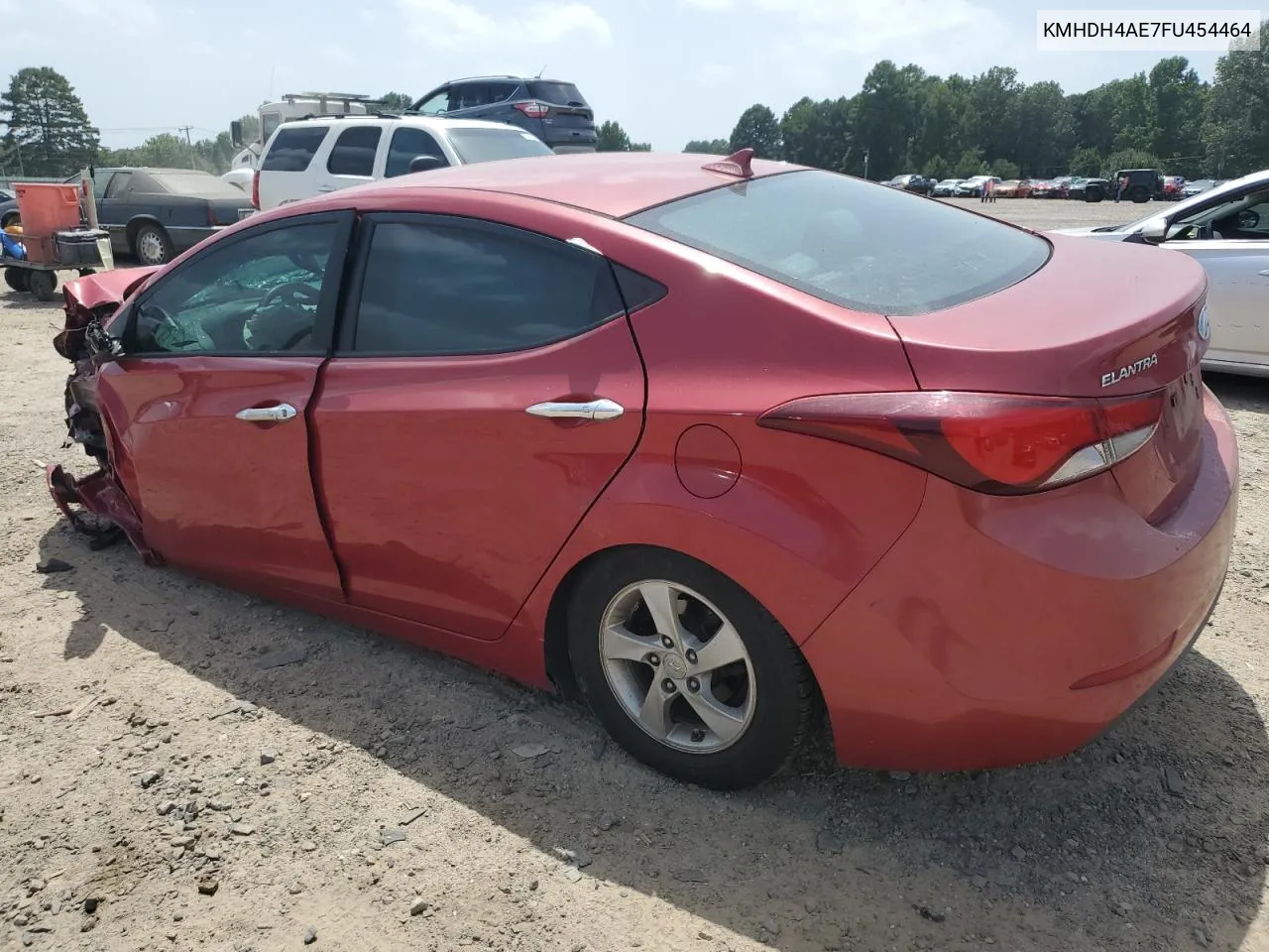 KMHDH4AE7FU454464 2015 Hyundai Elantra Se