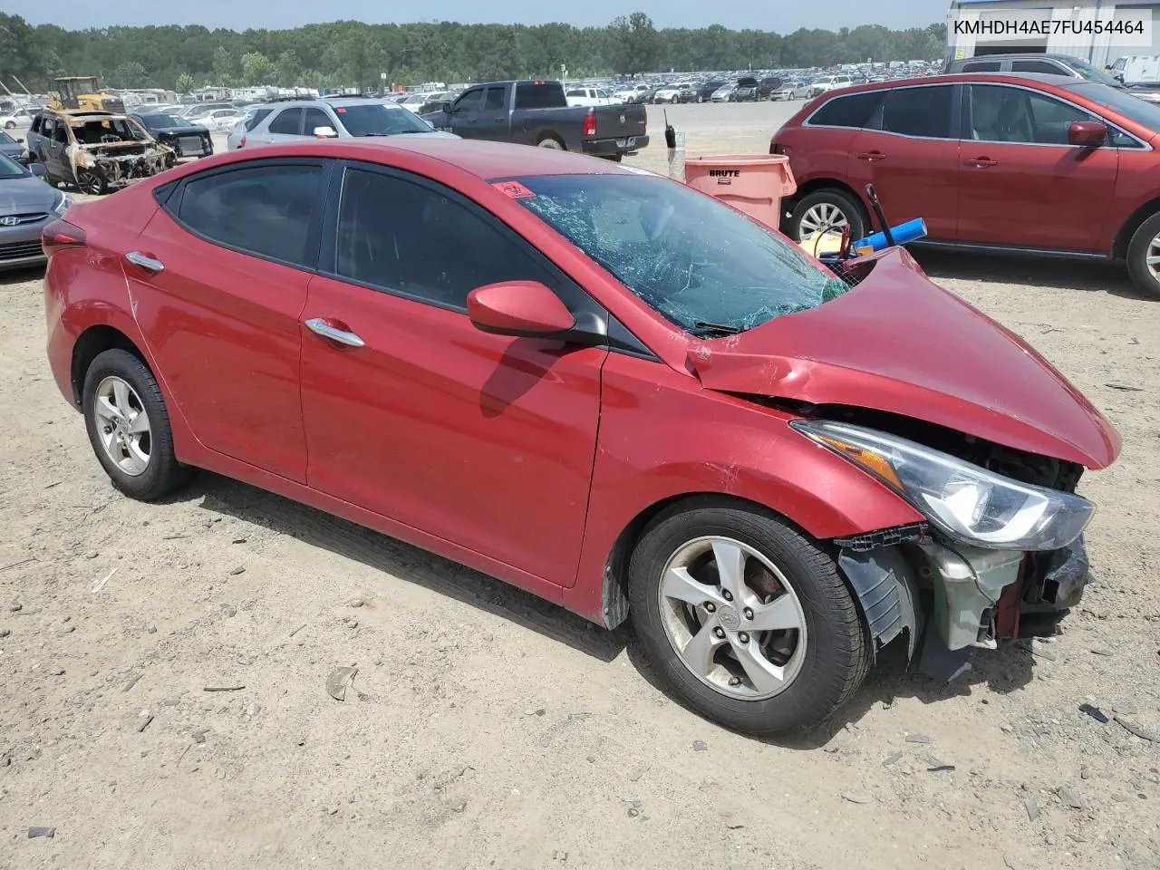 2015 Hyundai Elantra Se VIN: KMHDH4AE7FU454464 Lot: 64567384