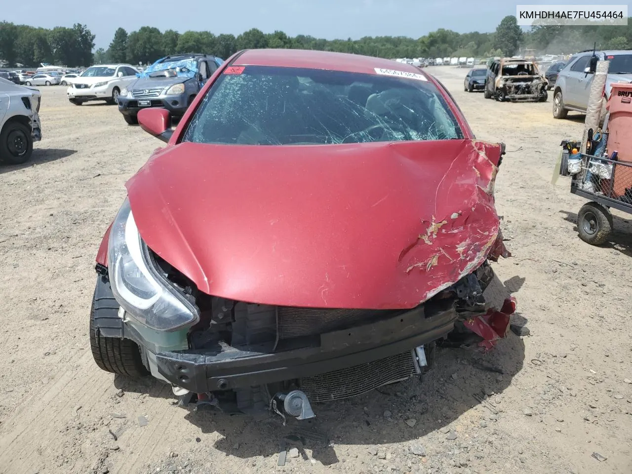 KMHDH4AE7FU454464 2015 Hyundai Elantra Se