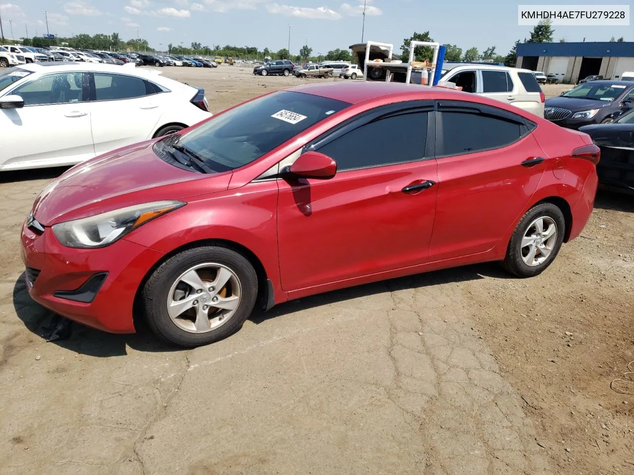 2015 Hyundai Elantra Se VIN: KMHDH4AE7FU279228 Lot: 64576654