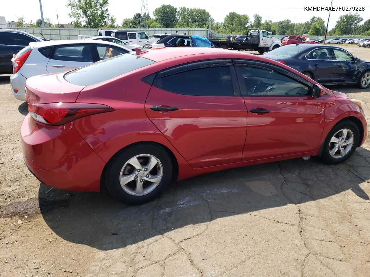 2015 Hyundai Elantra Se VIN: KMHDH4AE7FU279228 Lot: 64576654