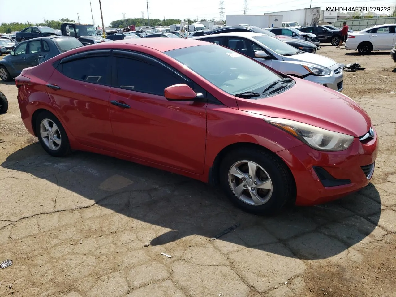 2015 Hyundai Elantra Se VIN: KMHDH4AE7FU279228 Lot: 64576654