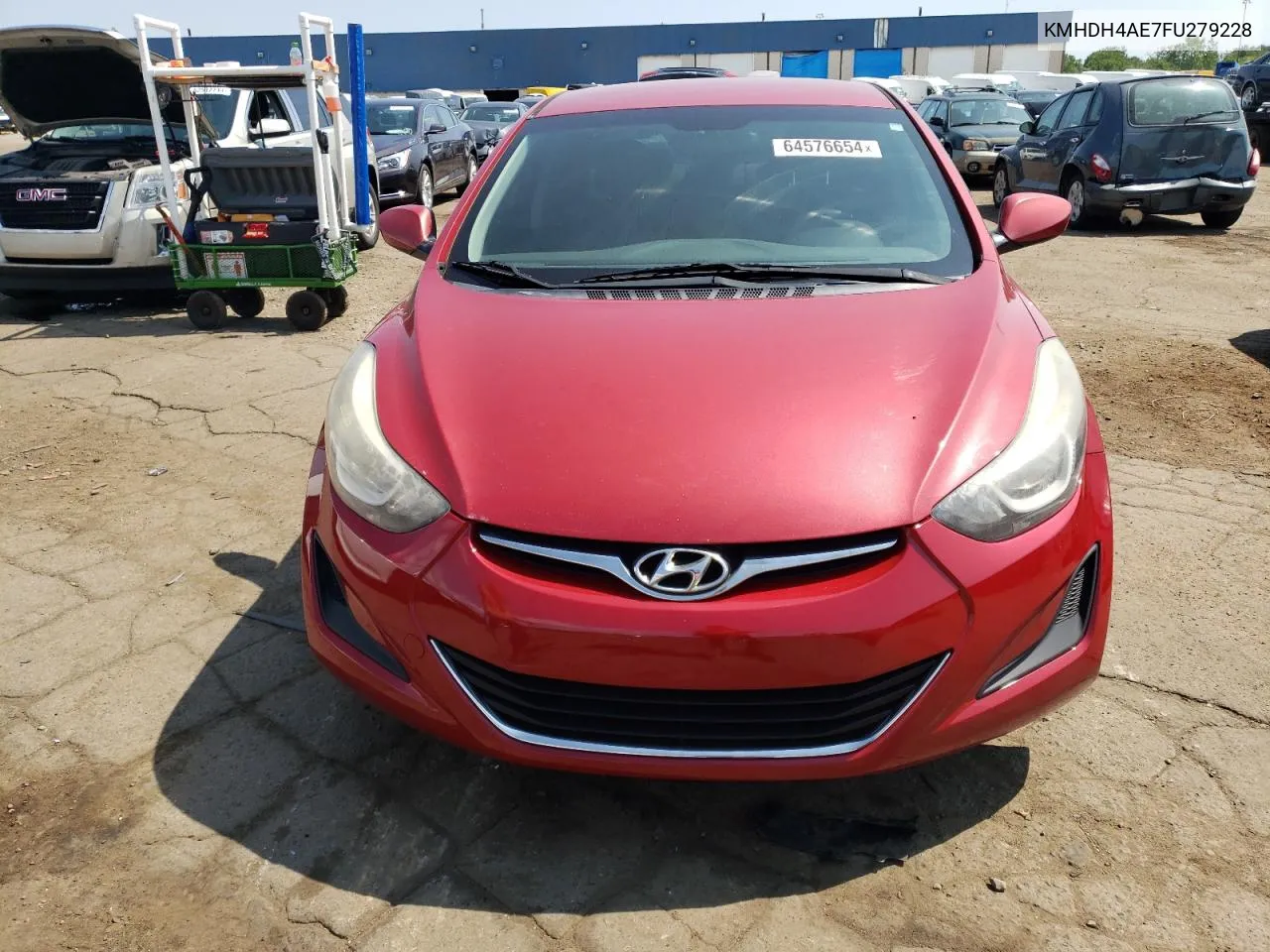 2015 Hyundai Elantra Se VIN: KMHDH4AE7FU279228 Lot: 64576654