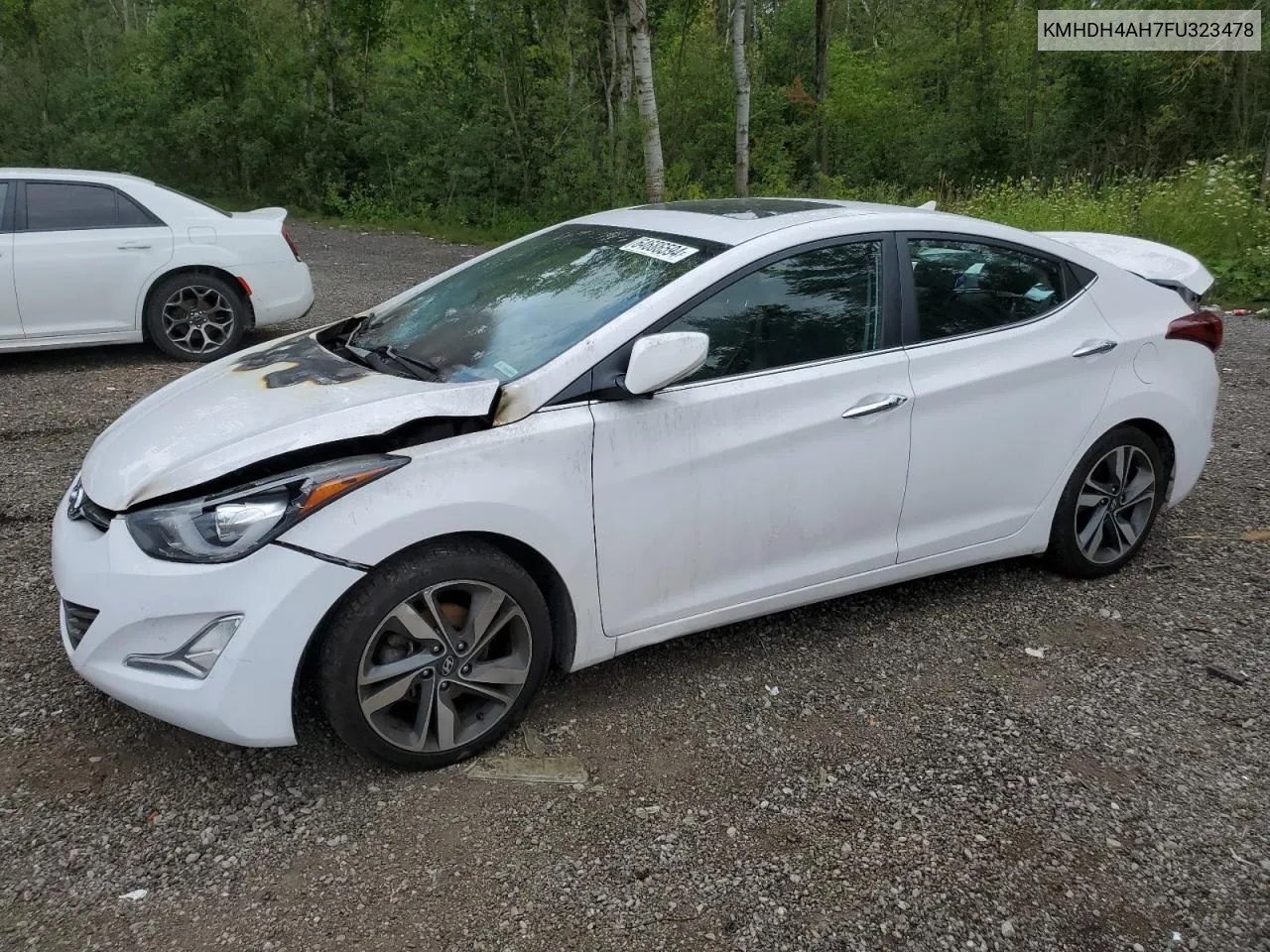 2015 Hyundai Elantra Se VIN: KMHDH4AH7FU323478 Lot: 64686594