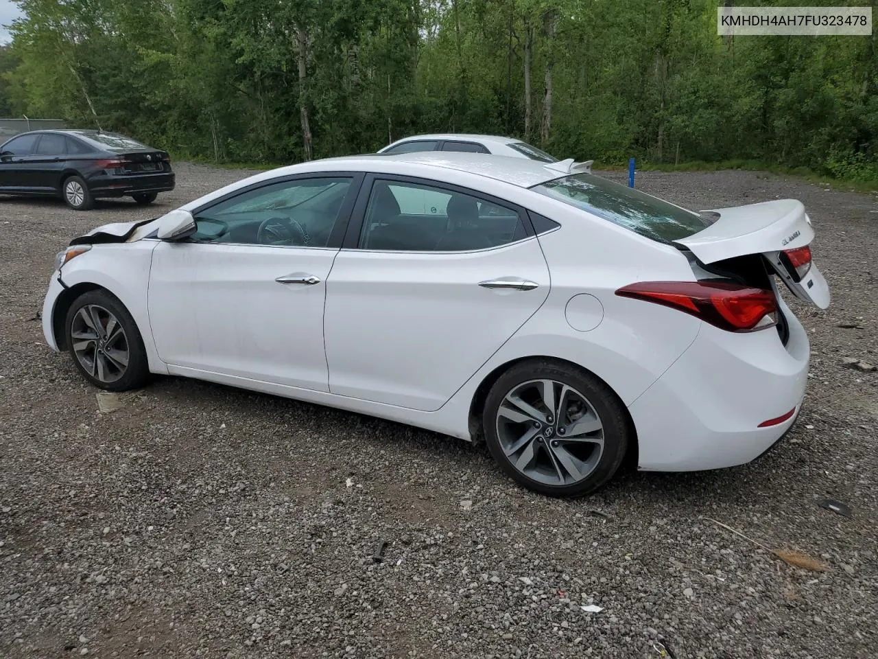 KMHDH4AH7FU323478 2015 Hyundai Elantra Se