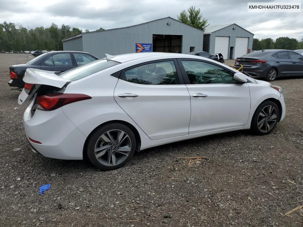 2015 Hyundai Elantra Se VIN: KMHDH4AH7FU323478 Lot: 64686594