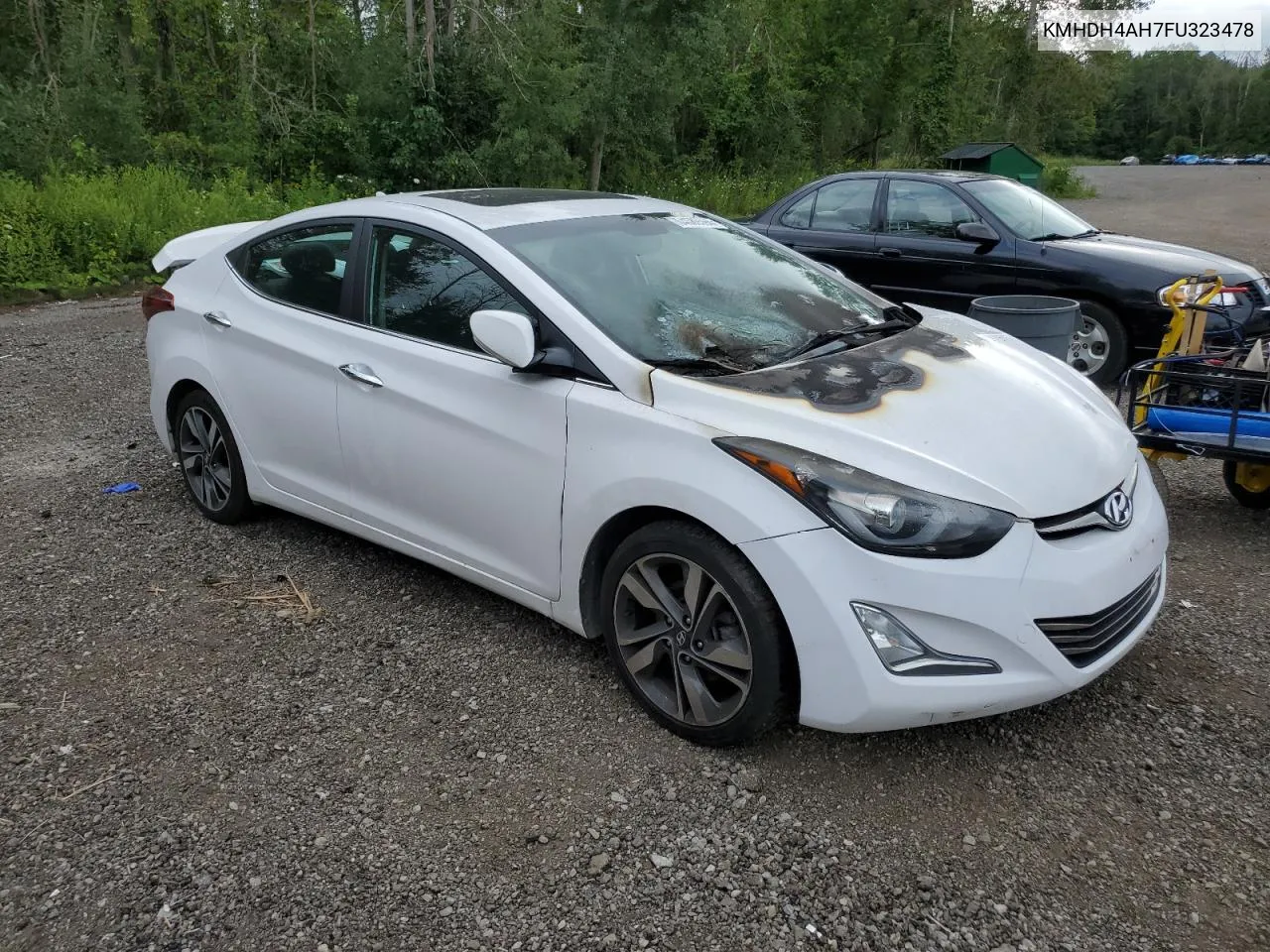 2015 Hyundai Elantra Se VIN: KMHDH4AH7FU323478 Lot: 64686594