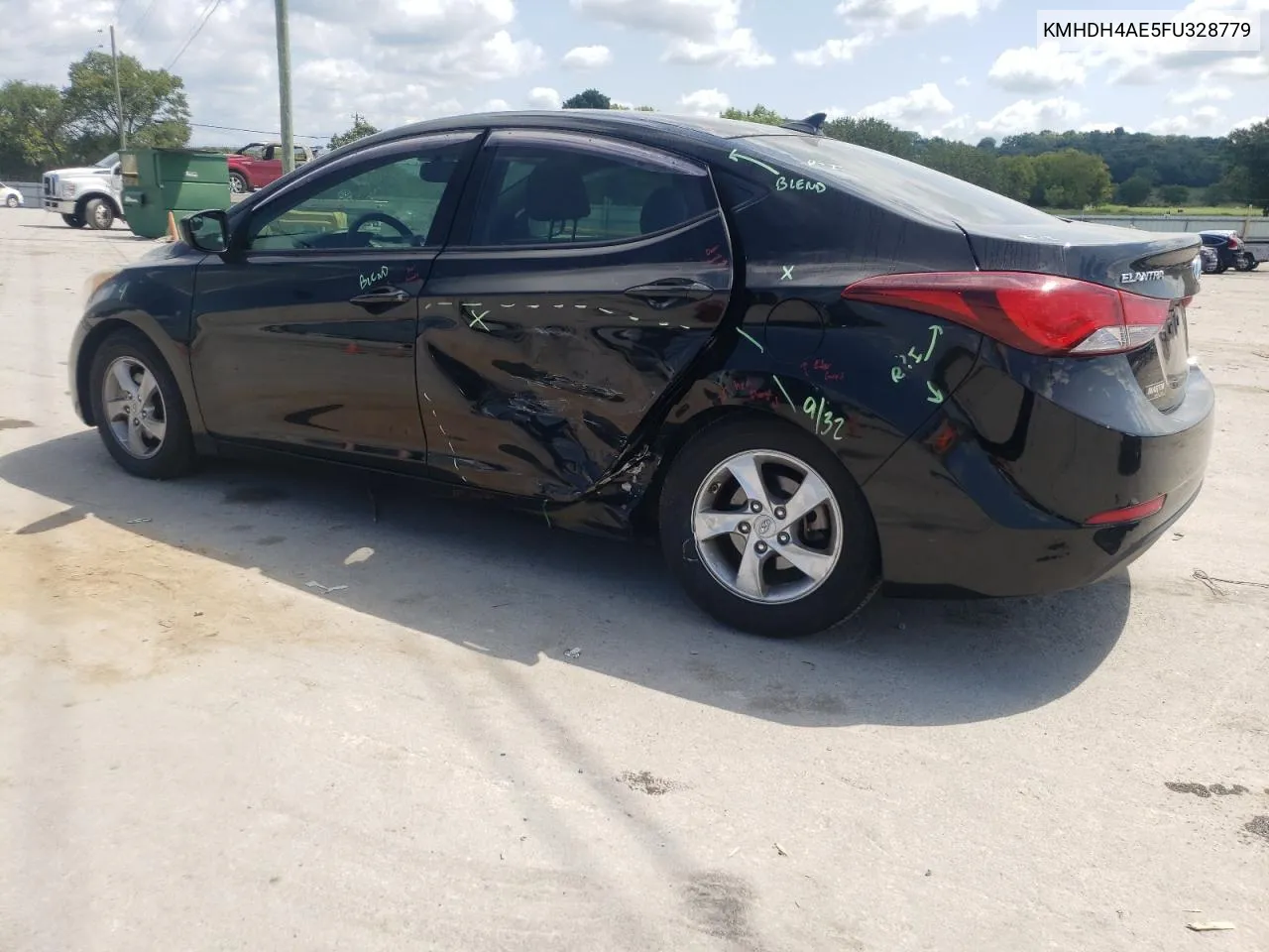 KMHDH4AE5FU328779 2015 Hyundai Elantra Se