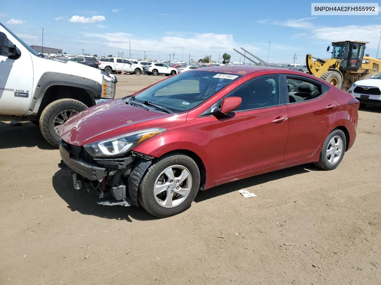 5NPDH4AE2FH555992 2015 Hyundai Elantra Se