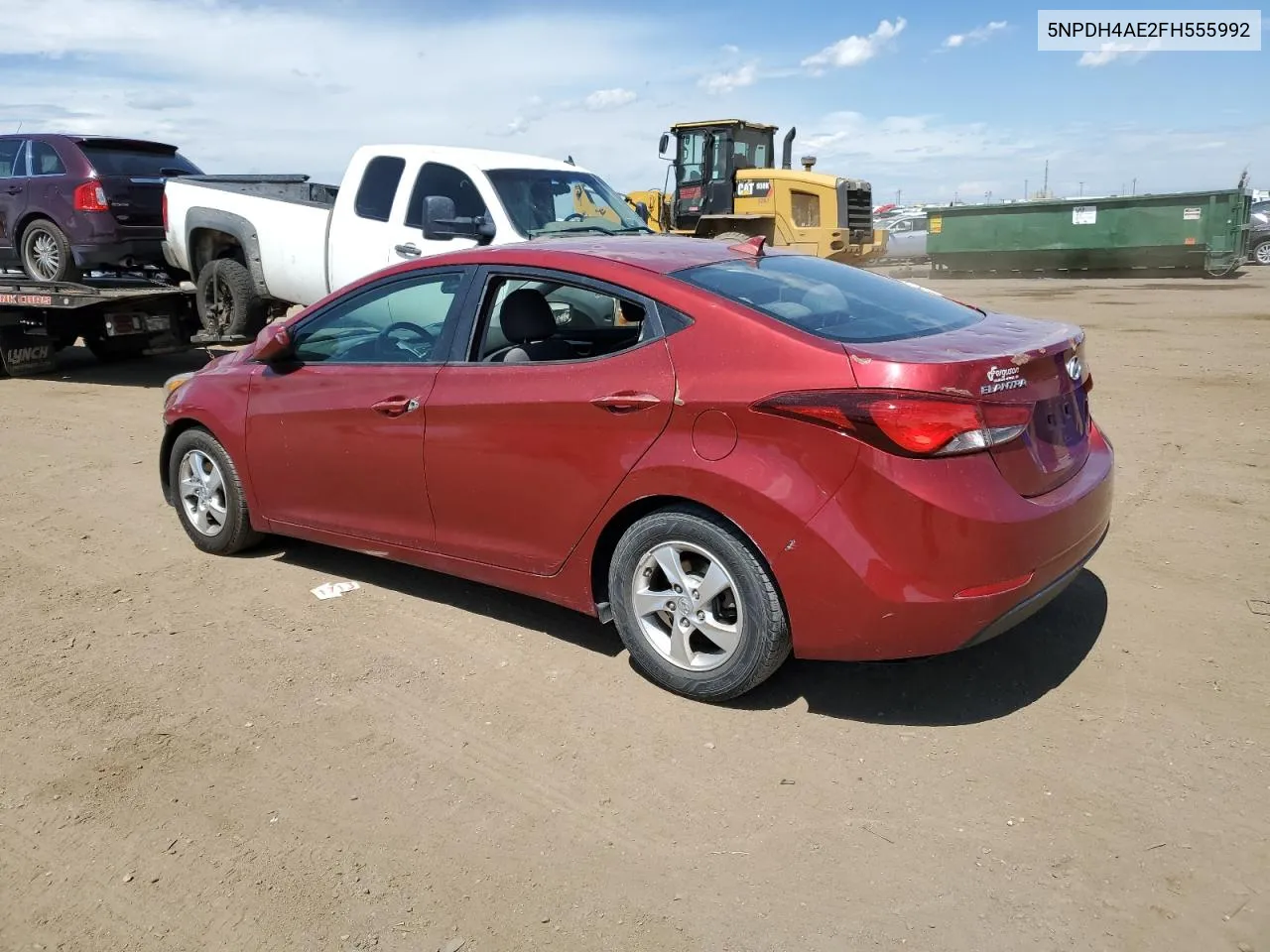 2015 Hyundai Elantra Se VIN: 5NPDH4AE2FH555992 Lot: 66741564