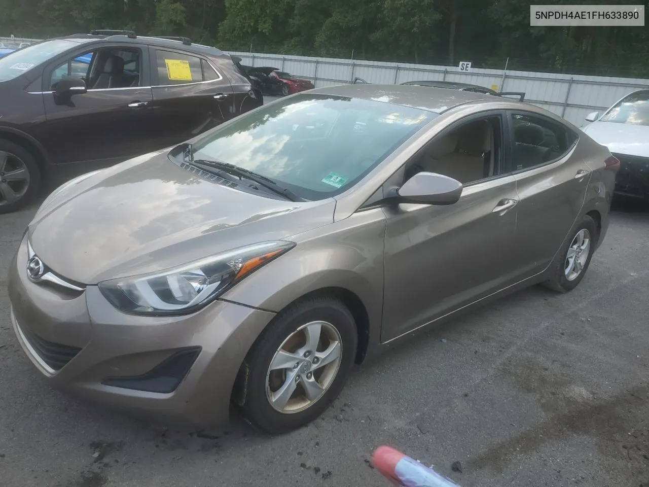 5NPDH4AE1FH633890 2015 Hyundai Elantra Se