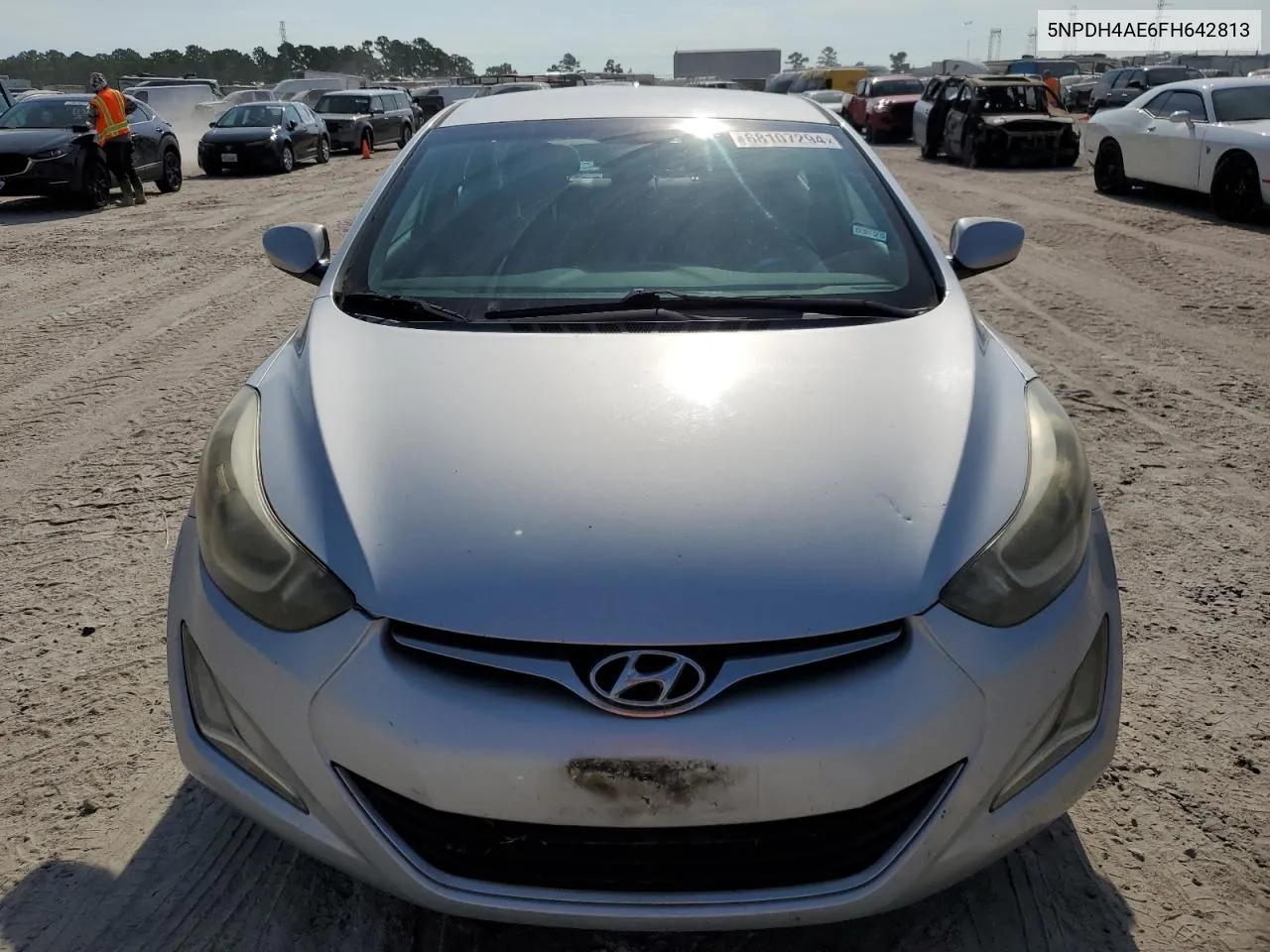 2015 Hyundai Elantra Se VIN: 5NPDH4AE6FH642813 Lot: 68107294