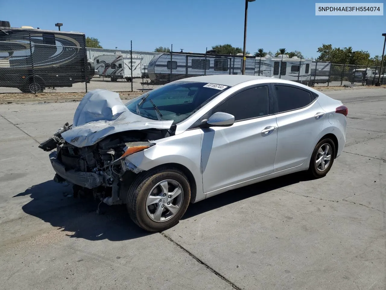 5NPDH4AE3FH554074 2015 Hyundai Elantra Se