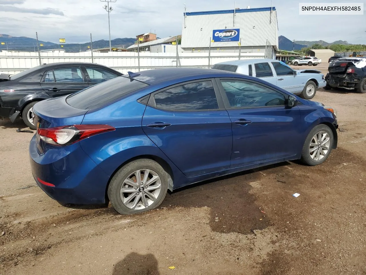 2015 Hyundai Elantra Se VIN: 5NPDH4AEXFH582485 Lot: 68519364