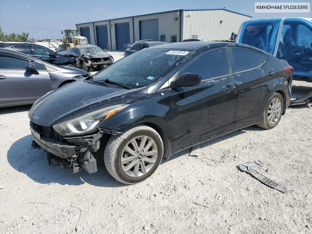 KMHDH4AE1FU263395 2015 Hyundai Elantra Se