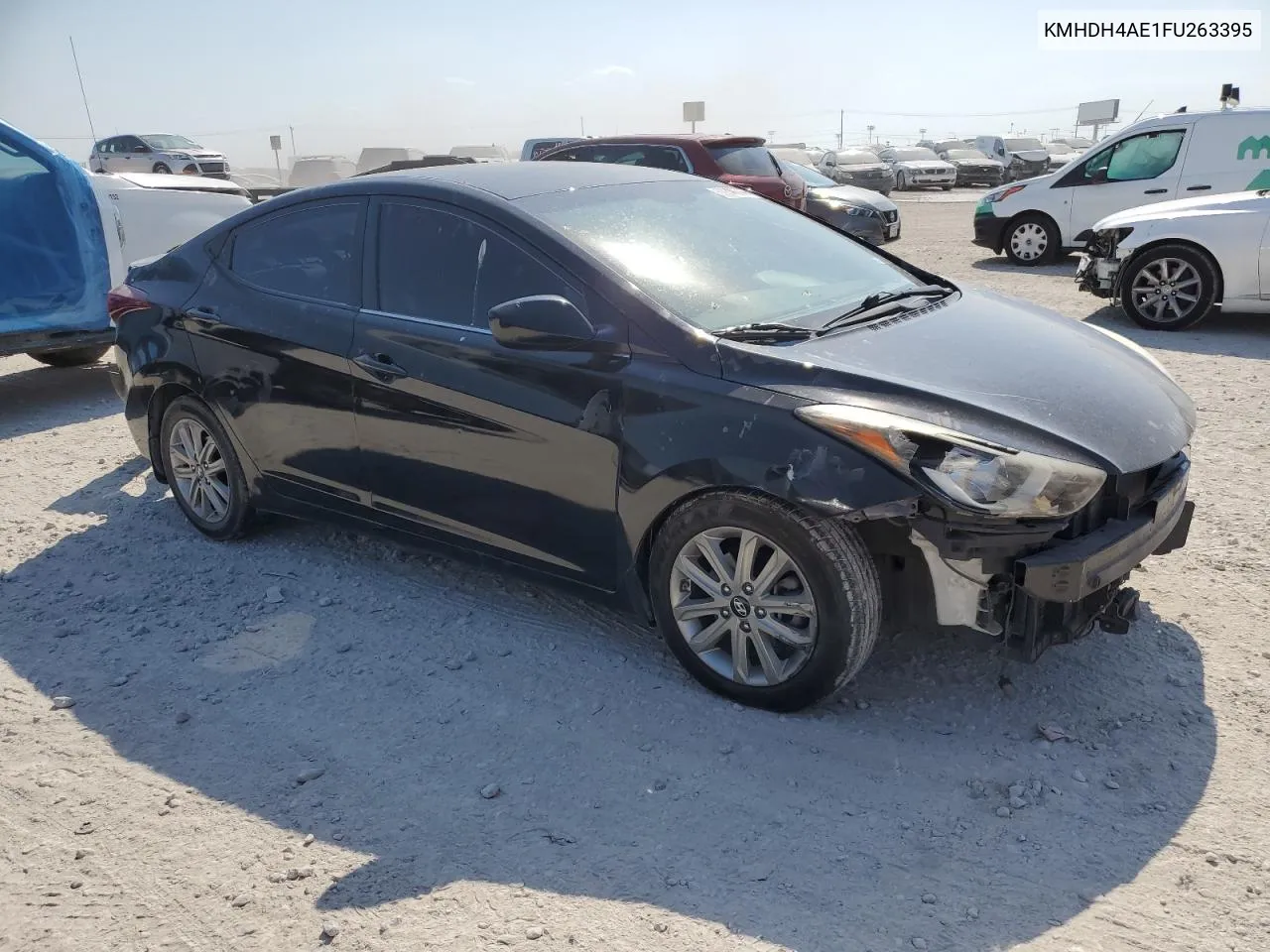 KMHDH4AE1FU263395 2015 Hyundai Elantra Se