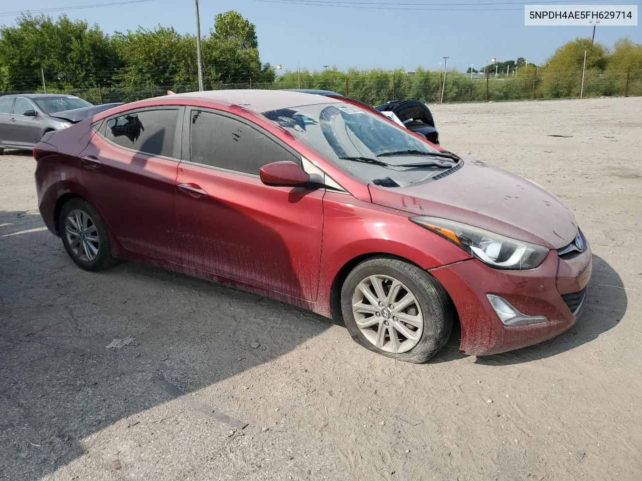 2015 Hyundai Elantra Se VIN: 5NPDH4AE5FH629714 Lot: 68703374