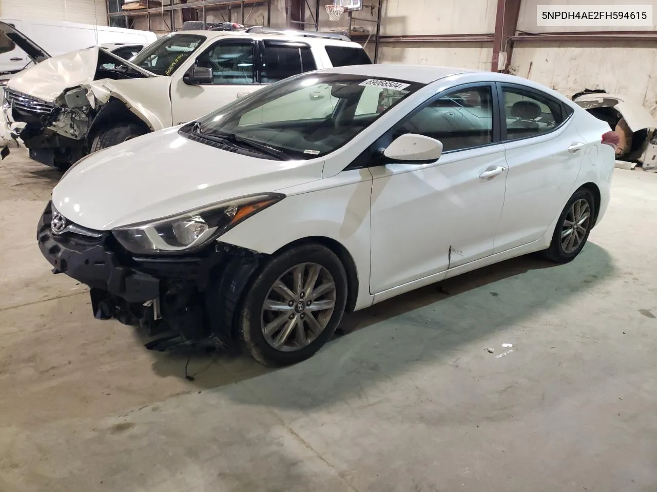 2015 Hyundai Elantra Se VIN: 5NPDH4AE2FH594615 Lot: 69066504