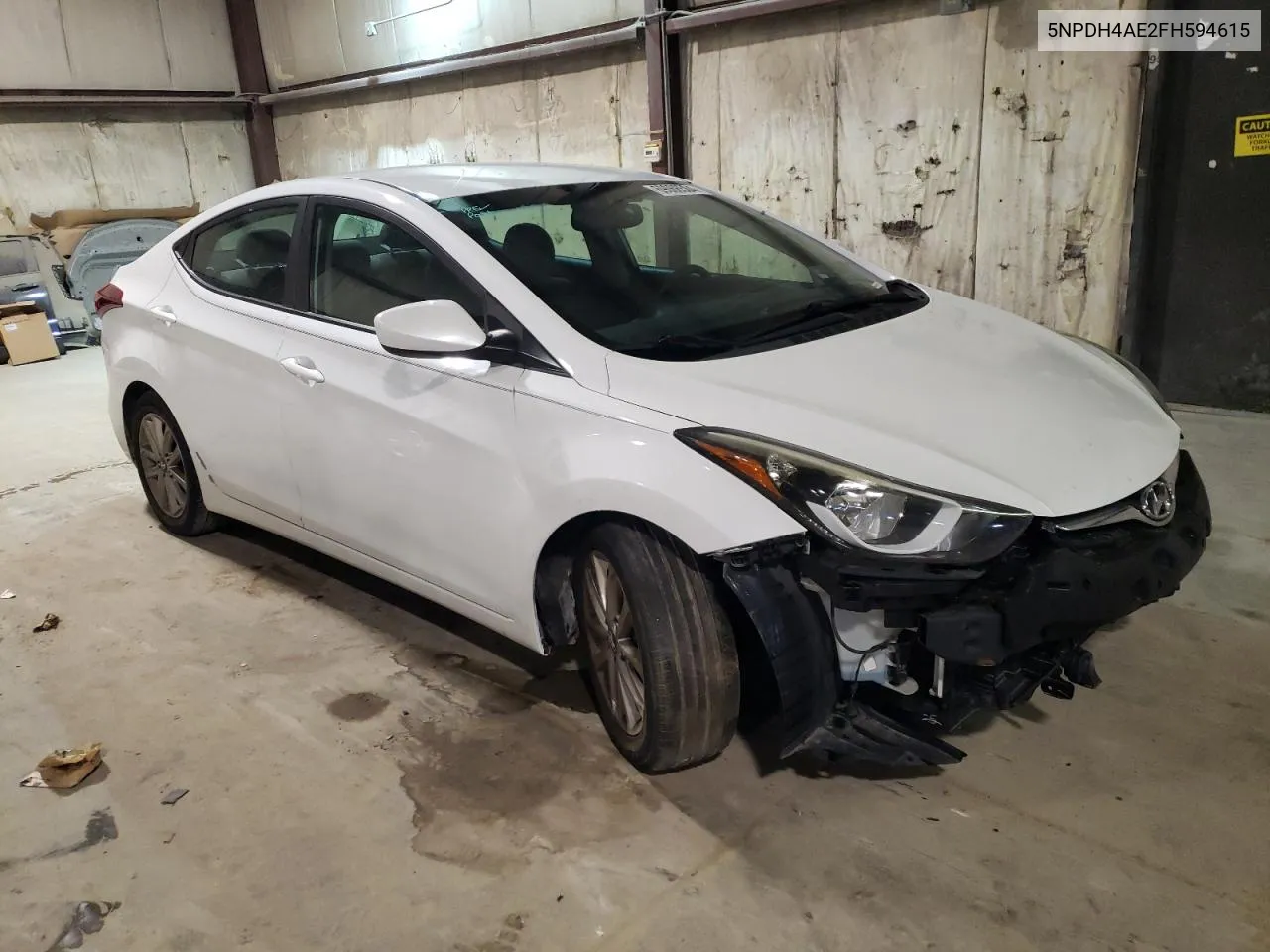 2015 Hyundai Elantra Se VIN: 5NPDH4AE2FH594615 Lot: 69066504