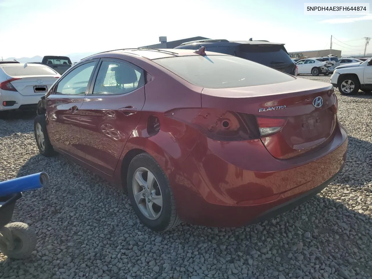 5NPDH4AE3FH644874 2015 Hyundai Elantra Se