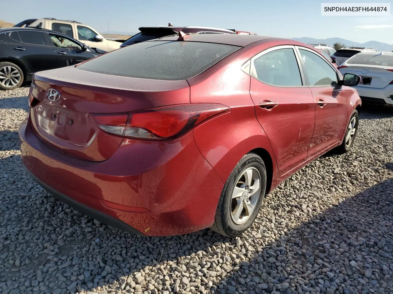 5NPDH4AE3FH644874 2015 Hyundai Elantra Se