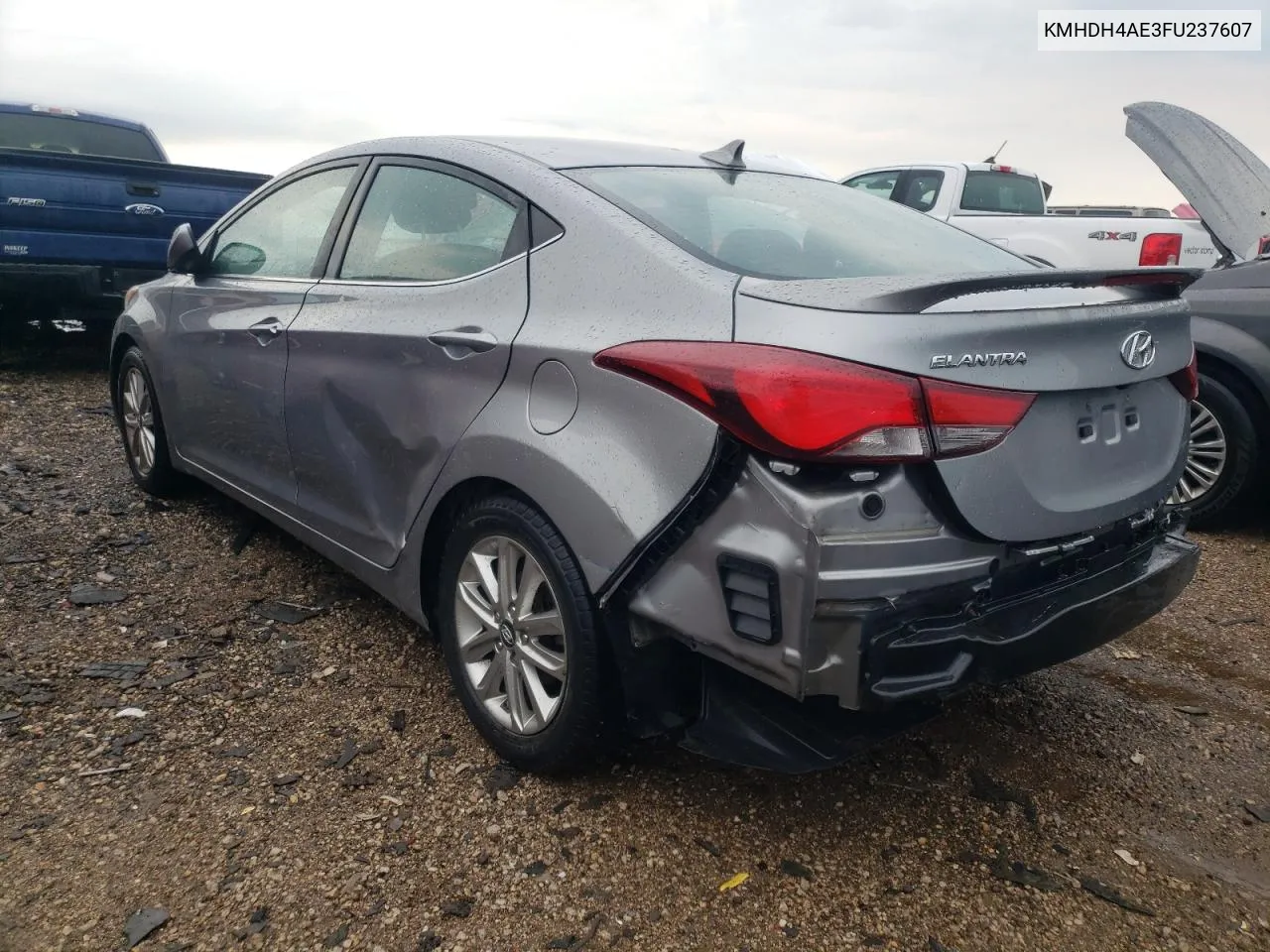 2015 Hyundai Elantra Se VIN: KMHDH4AE3FU237607 Lot: 69651724