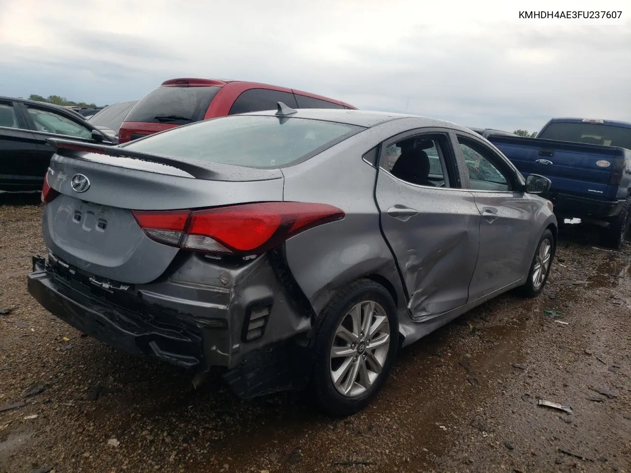 2015 Hyundai Elantra Se VIN: KMHDH4AE3FU237607 Lot: 69651724