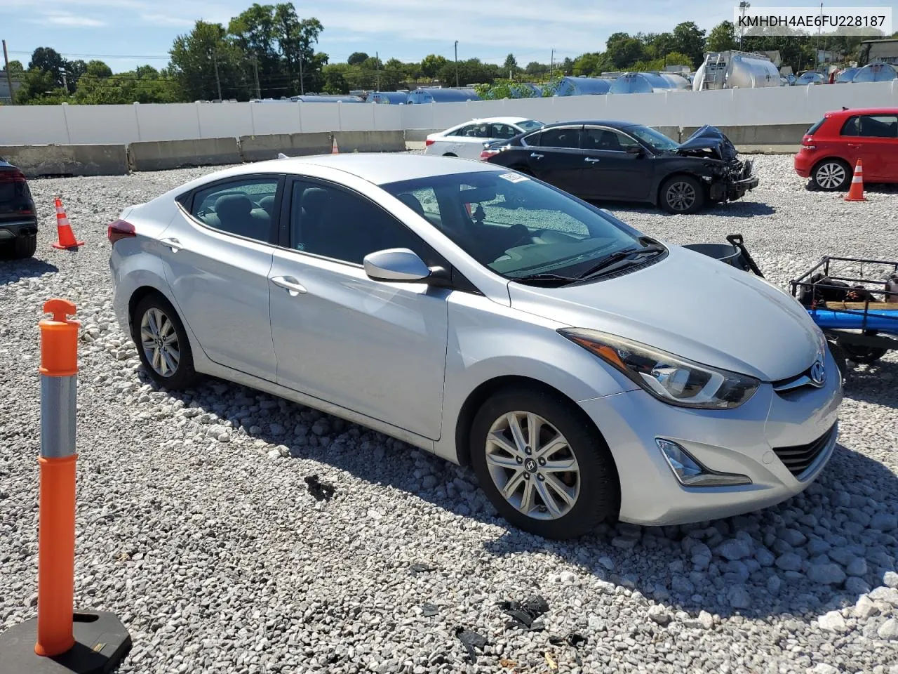 2015 Hyundai Elantra Se VIN: KMHDH4AE6FU228187 Lot: 69692844