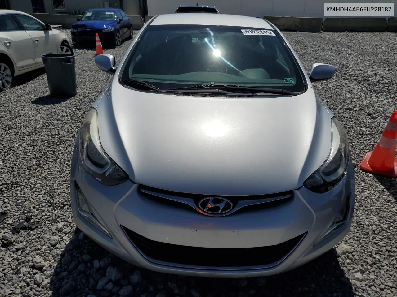 2015 Hyundai Elantra Se VIN: KMHDH4AE6FU228187 Lot: 69692844