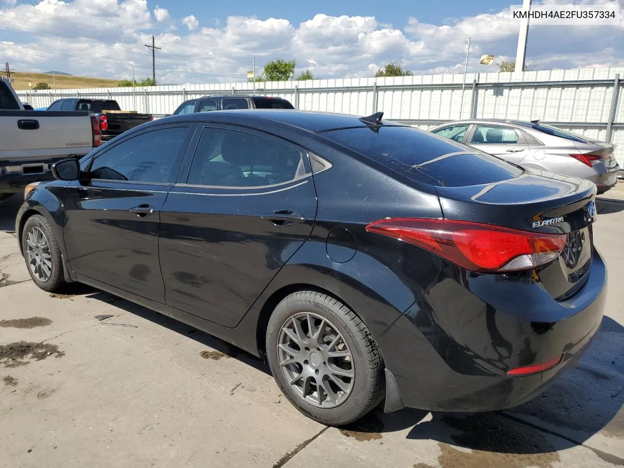 KMHDH4AE2FU357334 2015 Hyundai Elantra Se